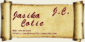 Jasika Čolić vizit kartica